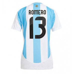 Argentina Cristian Romero #13 Replika Hjemmebanetrøje Dame Copa America 2024 Kortærmet